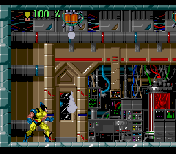  Les jeux sortis sur Megadrive et sur Snes Wolverine - Adamantium Rage-2